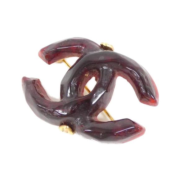 CHANEL Red Brooch - Picture 1 of 3